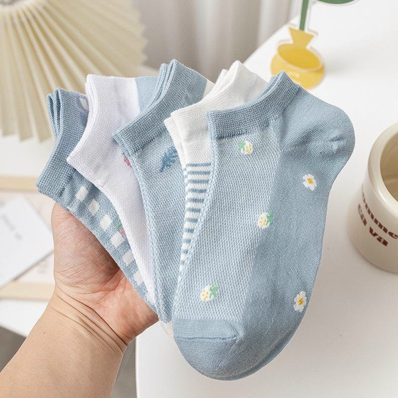1 ĐÔI TẤT DÂU XANH THÔNG HƠI CUTE