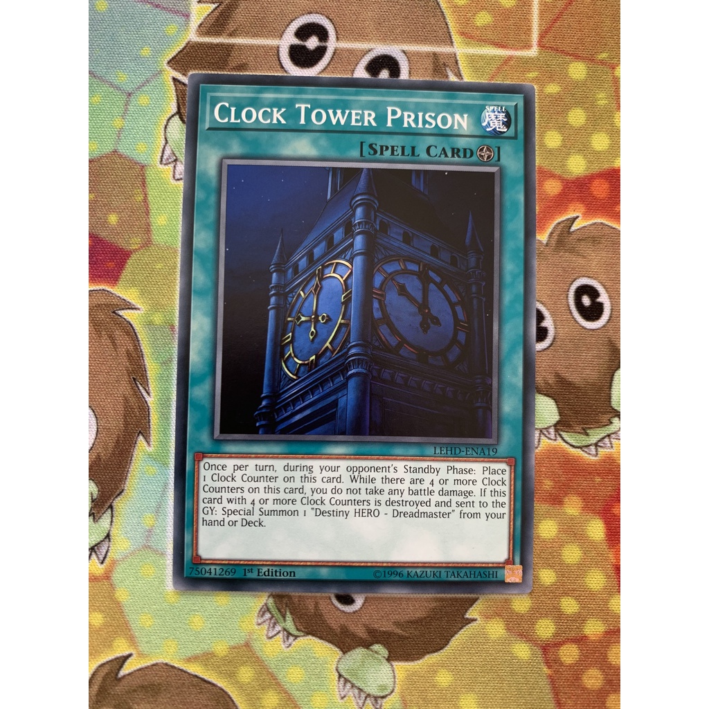 [ Đỗ Lạc Shop ] Thẻ Bài Yugioh Spell Clock Tower Prison Common/Rare