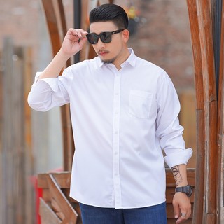 Áo Sơ Mi Nam Dài Tay Màu Sắc Thanh Lịch Cỡ Lớn 90-200KG / 12XL