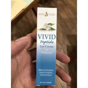 Vivid Peptide Eye Cream with Whitonyl 15ml - Suzy Cohen sáng da giúp làm sáng vùng da “thiếu mắt” sáng hơn, tỉnh táo hơ