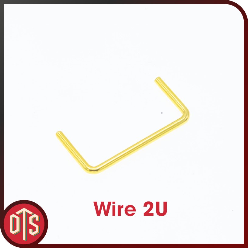 Wire vàng lẻ 6.25U 7U 2U Thanh cân bằng dùng cho bàn phím cơ Payson
