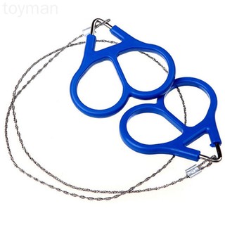 Dây Cưa Cầm Tay Đa Năng V2 Thép không gỉ - Hạn chế đau tay mỏi tay - Cắt cành cây, ống nước....sinh tồn cắm trại