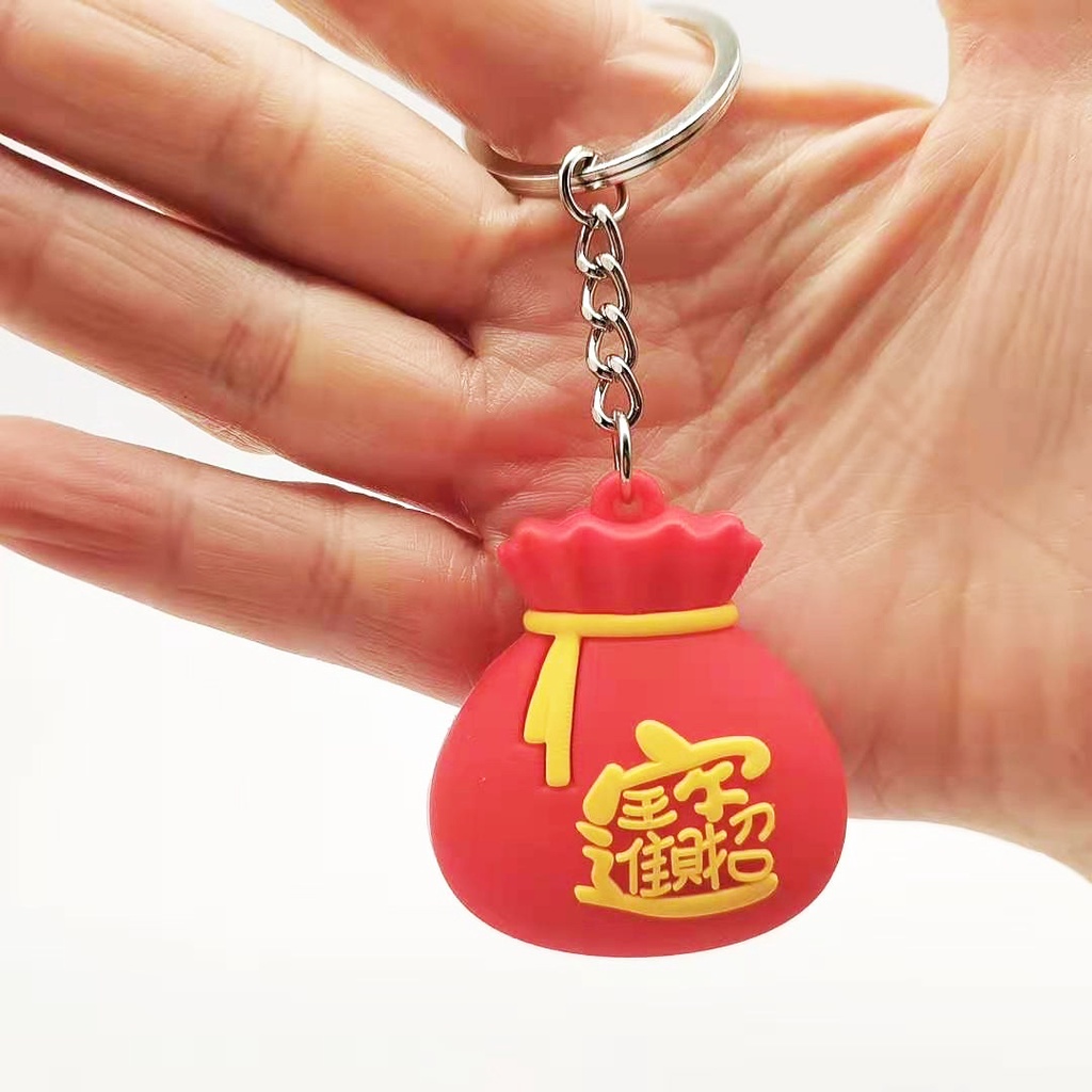 Móc Khóa Chúc Mừng Năm Mới May Mắn
