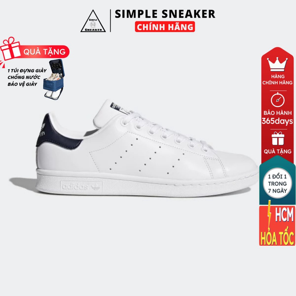 Giày adidas stan smith navy best sale