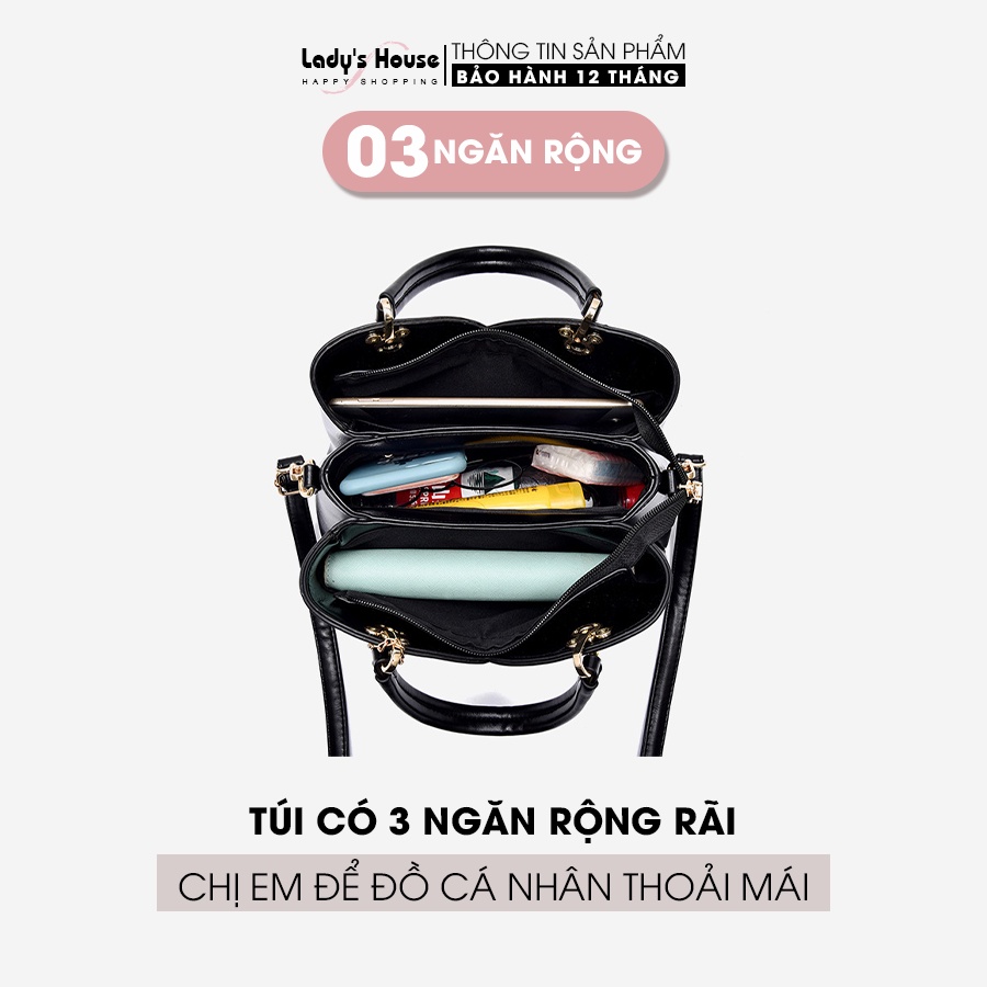 Túi xách nữ công sở thời trang đẹp nhiều ngăn trung niên cao cấp LH58