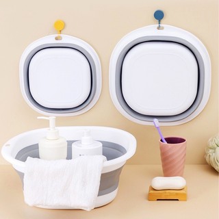 Thau Gấp Gọn, Chậu Xếp Gọn Silicon Mang Đi Du Lịch Thau Rửa Mặt, Rau Củ Tiện Lợi Đa Năng 88331 Mienphivanchuyen199k