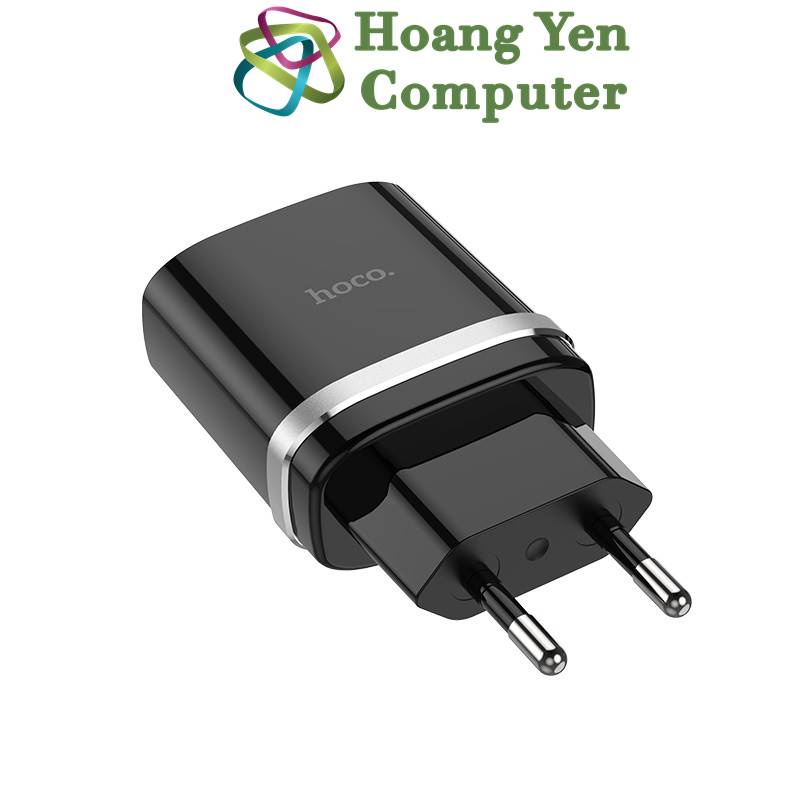 Cốc Sạc Nhanh Quick Charge 3.0 Hoco C12Q (QC3.0 18W) - BH 6 Tháng | Cốc Sạc 18W - Hoàng Yến Computer