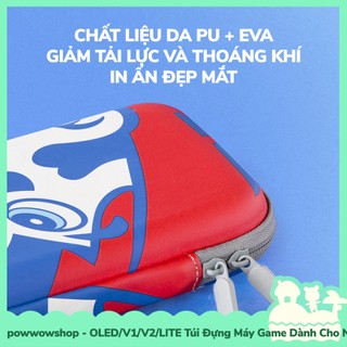 [Sẵn VN - Hỏa Tốc] Oled/V1/V2/Lite Túi Đựng Dành Cho Máy Game Cầm Tay Nintendo Switch Da PU+Eva Nhiều Mẫu