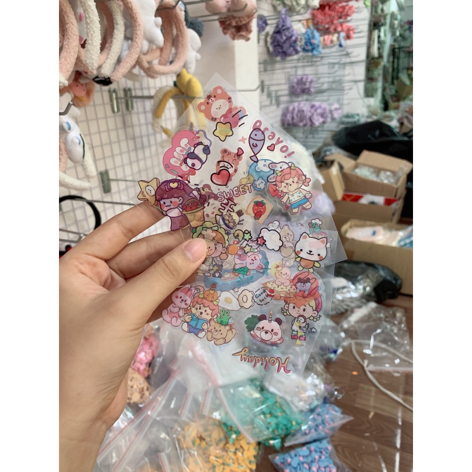 Hộp 13 tấm Sticker cắt sẵn cute - shop Liam | Shopee Việt Nam