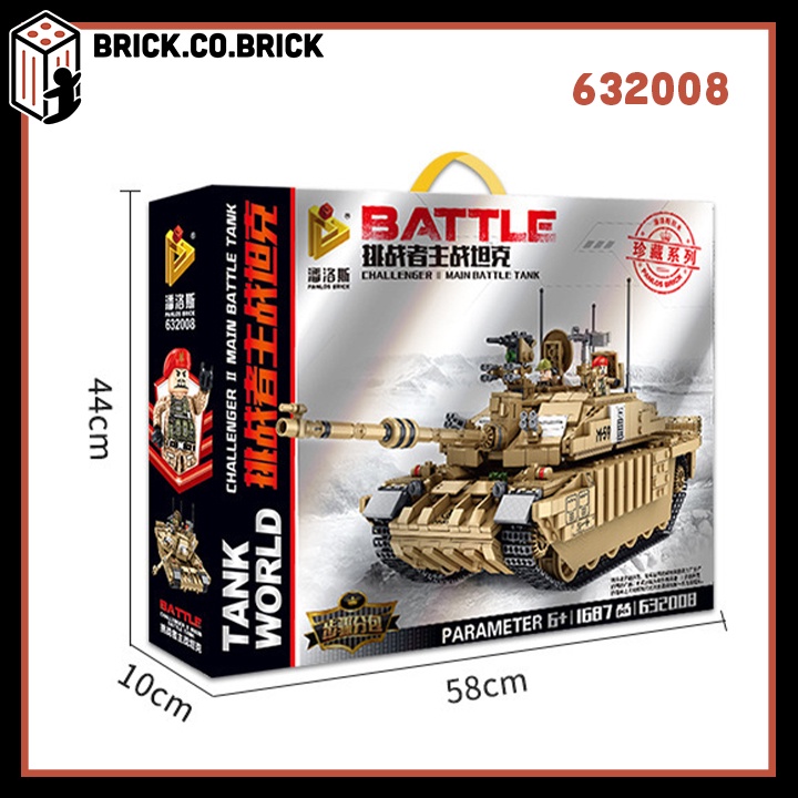 Mô hình Tank Challenger 2 Quân đội Mô hình Xe Tăng Chiến Đấu Chủ Lực ...