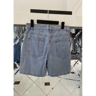 Quần Short Jeans Ống Rộng From Năng Động, Quần Bò Lửng Thời Trang Unisex, Đùi Ngắn Style Hàn Quốc
