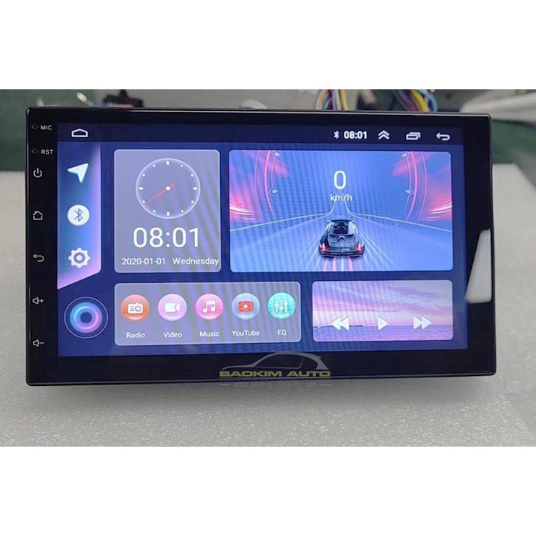 Màn hình Android 7 inch, Ram 2G, Rom 32G, thế hệ mới nhất (tặng kèm dẫn ...