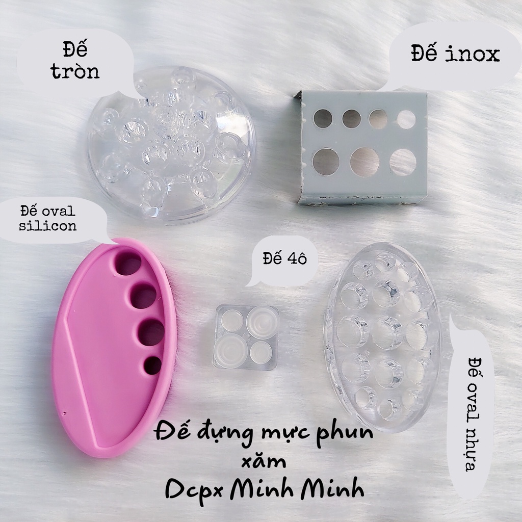 Đế đựng mực sử dụng trong spa, phun xăm