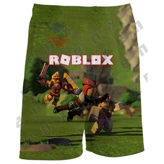 * ENX * Quần Short Trẻ Em ROBLOX In Game Bé Trai Đáy Thời Trang Full In Họa Tiết 3D Quần