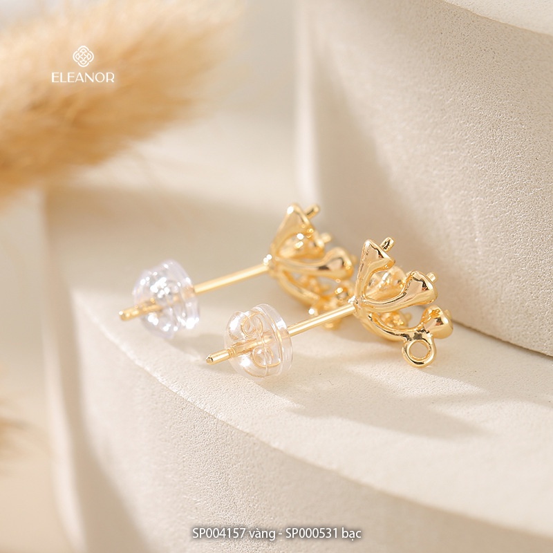 Ảnh Chốt khuyên tai Eleanor Accessories hàng chất lượng cao cấp chốt bông tai phụ kiện trang sức 0531 1