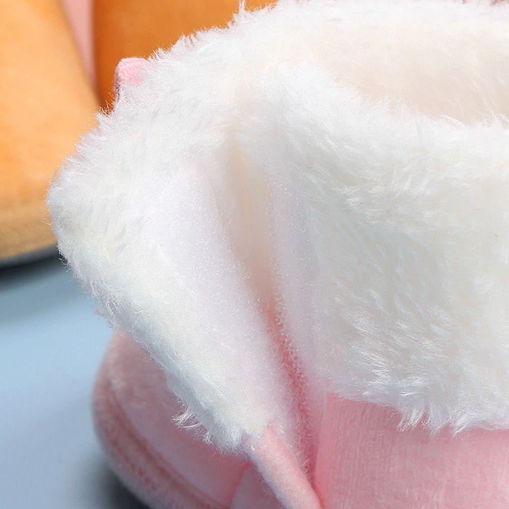 GUSTAVA 1 Cặp Fawn Giữ Ấm Mùa Đông Bảo Vệ Chân Có Thể Đeo Được Đầu Tiên