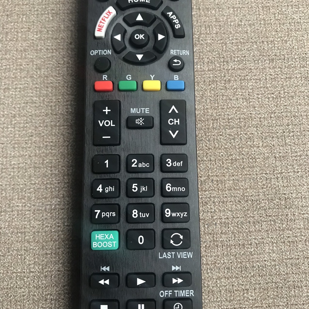 Điều khiển tivi panasonic đa năng RM-L1378 dùng cho tất cả các dòng TV smart 4k panasonic dùng được