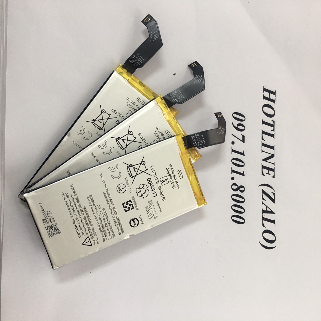 Batterie compatible avec Google Pixel 4 G020I-B 2800 mAh haute capacité avec kit de démontage inclus