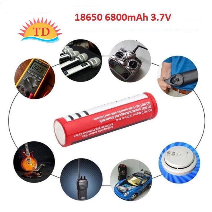 Pin ultrafire 18650 4800mAh 3.7V ( dung lượng cao và có thể sạc ...