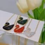 Dây chuyền titan nữ không gỉ mạ vàng 18k mặt thiên nga đính đá lấp lánh thiết kế trẻ trung