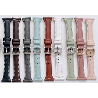Dây Đeo Bằng Da Thật Mỏng 20mm Cho Đồng Hồ Thông Minh Huami Amazfit GTS 4 mini 2 2e 3 GTS2 GTS3 / Bip 3 Pro Lite S U Pop
