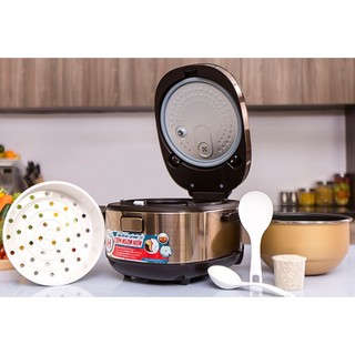 Nồi cơm điện cao tần Sunhouse Mama 1.5 lít SHD8955-Trưng bày Lòng nồi chống dính 2 lớp dày 2.8 mm