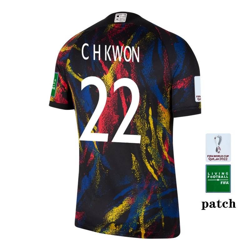 Áo Thun Bóng Đá Đội Tuyển CHKwon SHPaik GSCho Hwang HMSon Hàn Quốc SY3 22-23