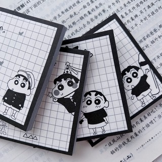 Giấy Nhớ Cute Hình Shin Note Nhiều Màu Đồ Dùng Học Tập Sáng Tạo Vintage VPK20
