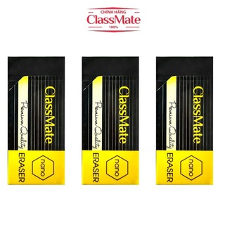Gôm Tẩy Bút Chì Nano Premium Đen CLASSMATE Tẩy Siêu Sạch, Nhanh, ít Vụn, Chất Liệu An Toàn CL-ER807