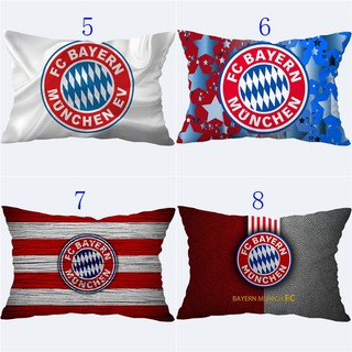 Gối Logo Bayern World Cup Câu Lạc Bộ Bóng Đá Một Mặt In Hình Chữ Nhật Polyester Vỏ Gối Phòng Ngủ Sofa Trang Trí Nhà Gối (Không Có Lõi Gối)
