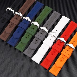 Dây Silicone Thay Thế Cho ĐồNg Hồ Đeo Tay Thông Minh 16mm 18mm 19mm 20mm 21mm 22mm