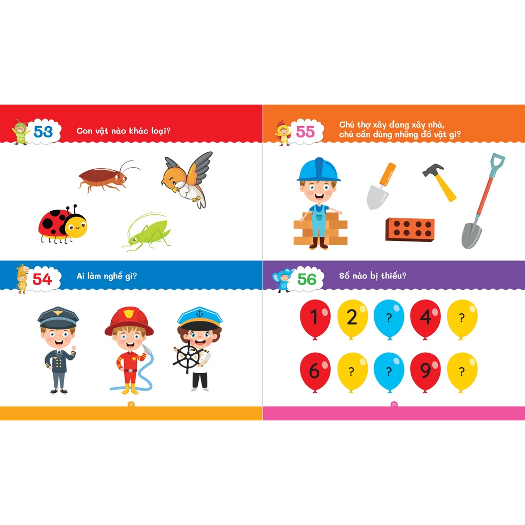 Ảnh Sách - 101 Câu Hỏi Đáp Rèn Luyện Trí Thông Minh - Mẹ Hỏi Bé Trả Lời 4+ 3