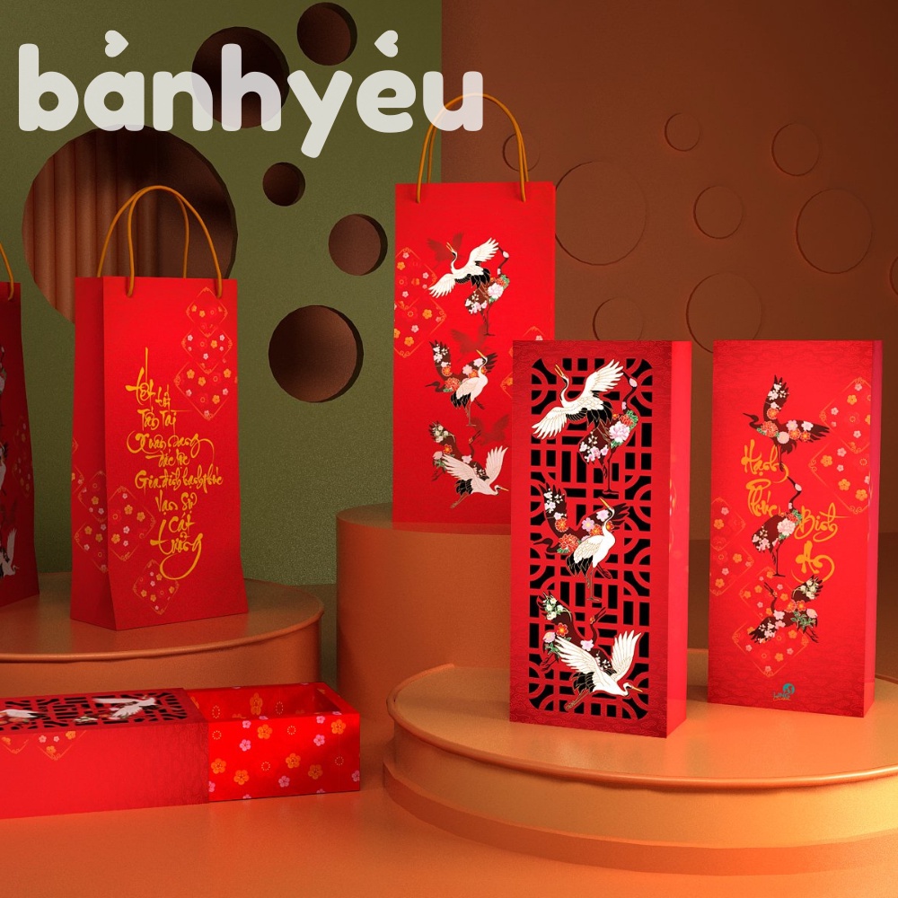 Hộp Đựng Bánh Dứa, Bánh Quy Đài Loan Cao Cấp Mẫu Mới (BBTC)