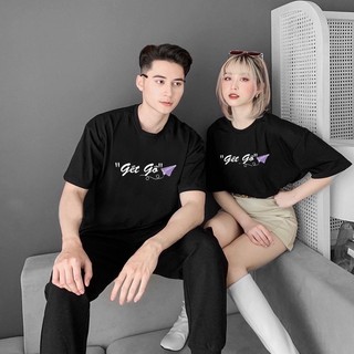 Áo đôi nam nữ, áo thun đôi in hình yêu là cươi dễ thương đi chơi-PINK