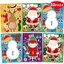 Tem dán sticker noel cho bé