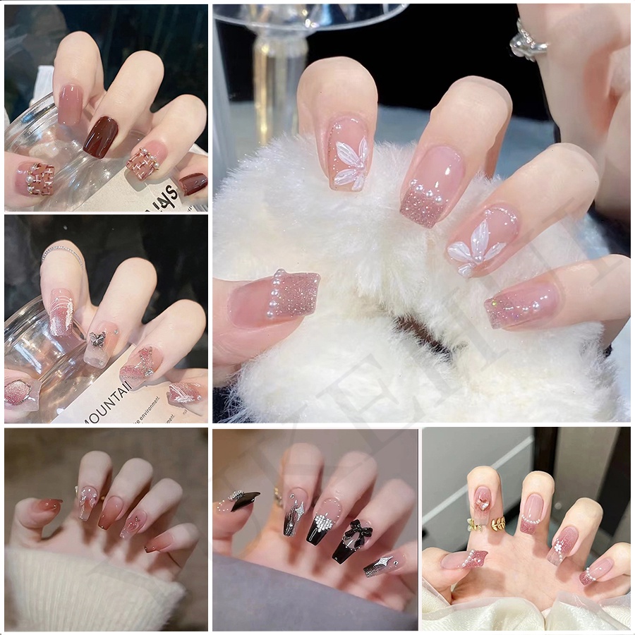 Hãy khai thác mẫu nail đơn giản giá tốt trên hình để tạo cho bản thân một trải nghiệm làm đẹp tuyệt vời với chi phí không quá đắt đỏ. Bạn không cần phải tốn nhiều tiền để có được một đôi tay xinh đẹp, chỉ cần dành thời gian và tình yêu với nail là đủ.