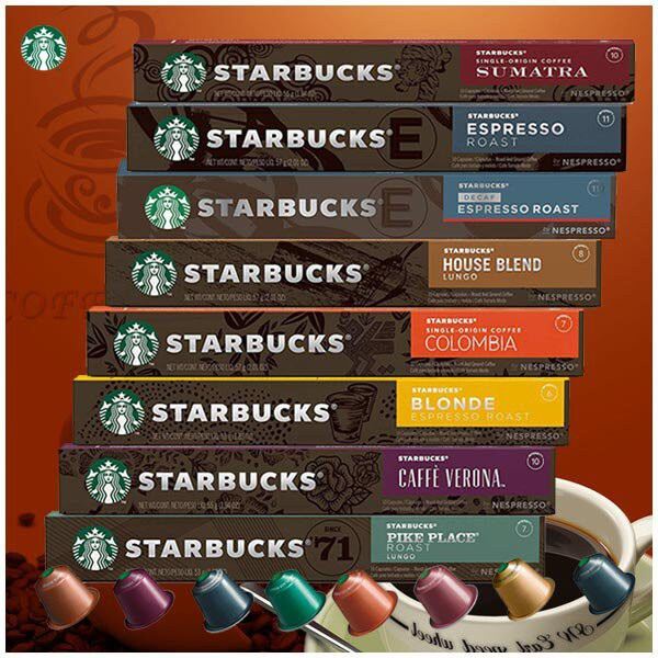 Starbucks® by Nespresso® 10 Capsules, DATE 06>09/2025 Shopee Việt Nam