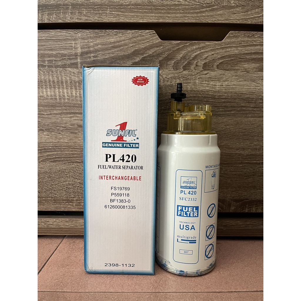 Lọc dầu nhiên liệu PL420 và thớt PL420 | Shopee Việt Nam