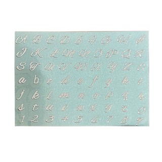 Sticker Chữ Cái Nhỏ Dán Trang Trí
