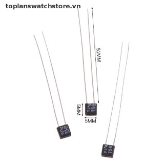 Bộ 10 Cầu Chì Động Cơ Quạt Tản Nhiệt 2A 250V 115 120 125 130 135 140 145 150 Độ Với