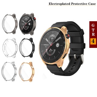 Ốp TPU Mềm Mạ Điện Bảo Vệ Toàn Diện Cho Huami Amazfit GTR 4 GTR4