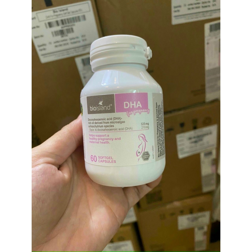 DHA bầu Úc Bio Island DHA for Pregnancy 60 viên | Shopee Việt Nam