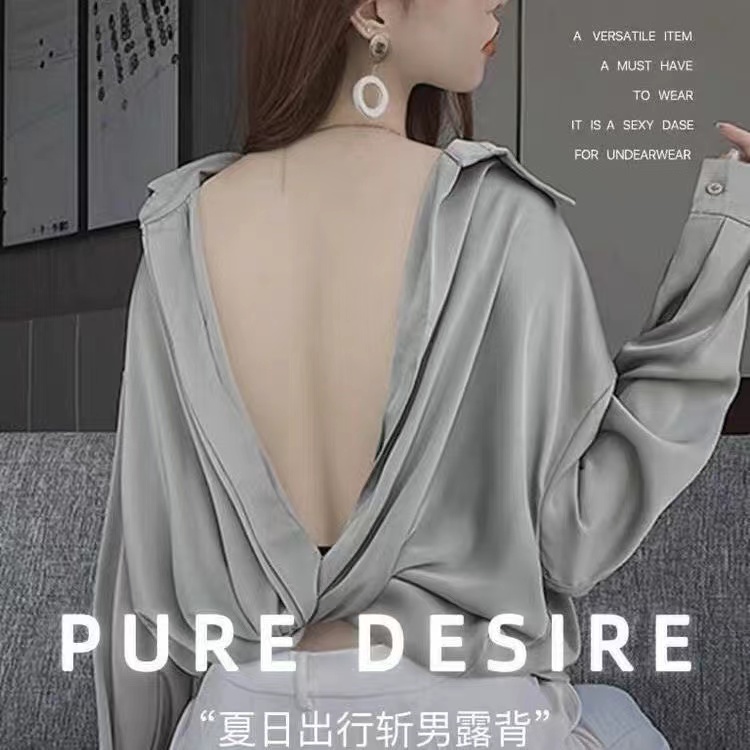 Áo Lót Nâng Ngực Không Gọng 3 / 4 Cup 32-38AB Cài Khóa Trước Không Đường May Quyến Rũ Cho Nữ