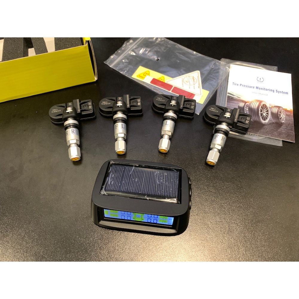 Cảm biến áp suất lốp TPMS Solar Wireless System van trong - Pin 7 năm ...