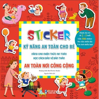 Sách - Sticker Kỹ Năng An Toàn Cho Bé - ndbooks