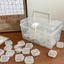 Hộp đựng nhựa Mini GODD 10x Hộp đựng thuốc di động