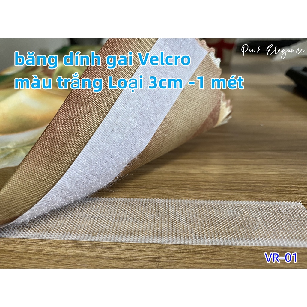 Keo dán rèm dán tường,Velcro Có Keo Sẵn , băng dính gai Velcro,màu ...