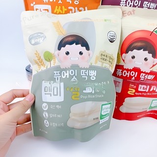 Bánh gạo hữu cơ Naebro Pure Eat Hàn Quốc cho bé ăn dặm từ 6 tháng 30g