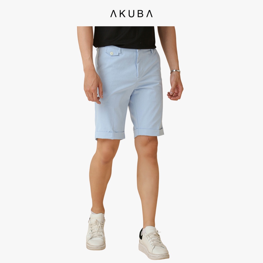 Quần Short Tây Nam AKUBA Cotton Cao Cấp  F3016