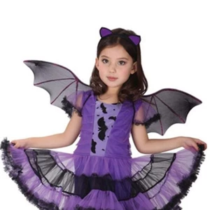 Mya Halloween Trang Phục Tiệc Dơi Đen Cánh Dơi Dơi Cosplay Đạo Cụ Phụ Kiện Cho Trẻ Em